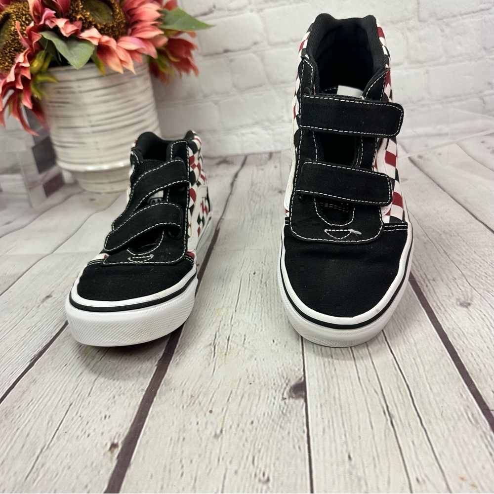 Vans unisex Kids 1.5 sneakers mid-top Checkerboard skater streetwear urban - Picture 2 of 8
